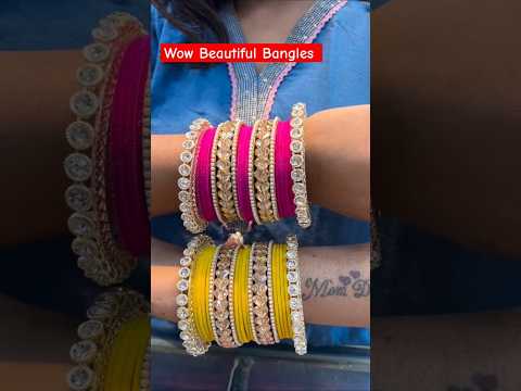 ✨ Wow Beautiful Bangles Designs #bangles #chura #letestbangles #love