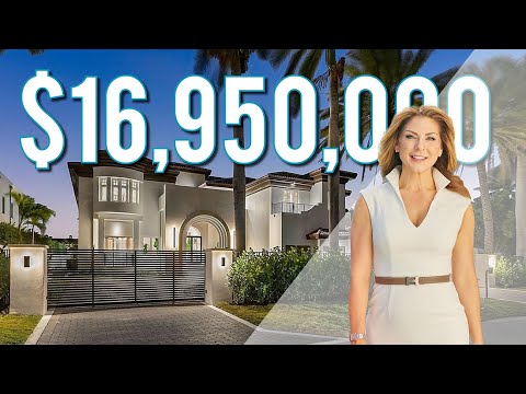 Boca Raton Luxury Real Estate Tour: Modern Mediterranean Masterpiece