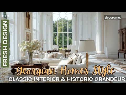 Journey into Georgian Homes: Master Classic Interior Design & Historic Grandeur