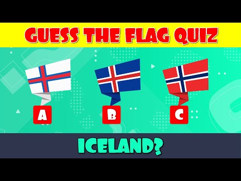 Guess the Flag Quiz (Multiple Choice)