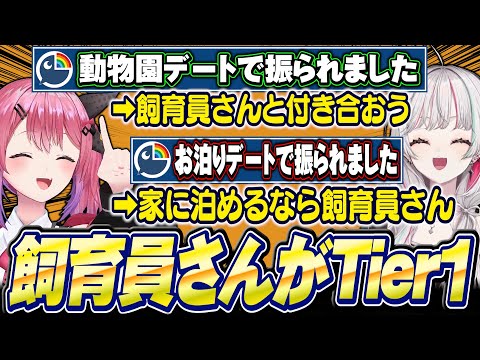 失恋エピソードを“飼育員さんTier１理論”で解決して爆笑するのぞめる【 #のぞめるRadio / にじさんじ切り抜き / 石神のぞみ 倉持めると 】