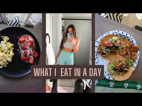 REALISTIC WHAT I EAT IN A DAY!!!