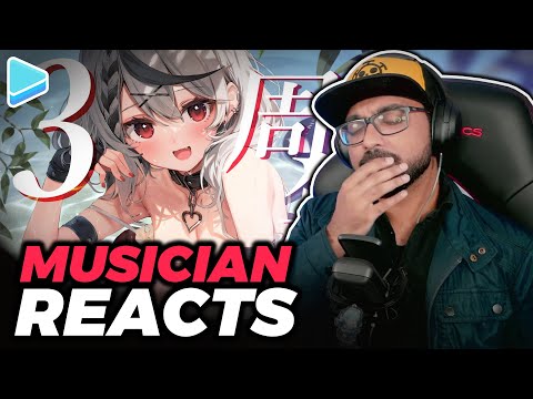 Musician Reacts to Hololive - Sakamata Chloe's 3rd Anniversary Karaoke Session | 海外の反応