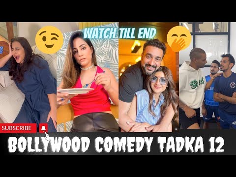 Bollywood comedy tadka 12| Vidya Balan, Hina Khan, Shilpa Shetty, Shikhar Dhawan, Annupama, Remo 🤣😜|