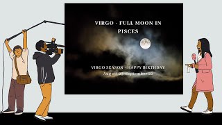 VIRGO ♍️ FULL MOON IN PISCES ♓️ BONUS LOVE ❤️ SEPTEMBER READING #virgo #horoscope #fullmoon