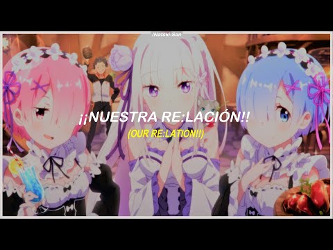 ReZero x ReDive | Ending「Re:lation」| lyrics español + romaji