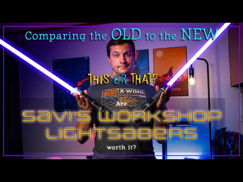 Old Vs. New - Is Building A Lightsaber Worth It? Savi's Workshop Lightsaber Review!