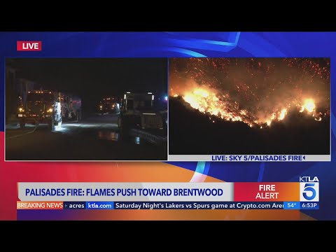 KTLA Team Coverage - Palisades, Eaton Fires threaten communities in SoCal