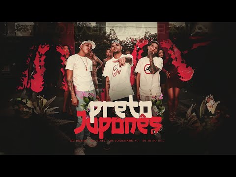 ''Preto Japonês" - MC Dkziin, MC Vine 7 e MC Joãozinho VT (DJ JR no Beat) [Clipe  Oficial]