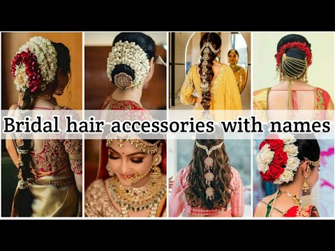 Types of *BRIDAL* hair accessories with names / Wedding hair accessories / STYLE POINT