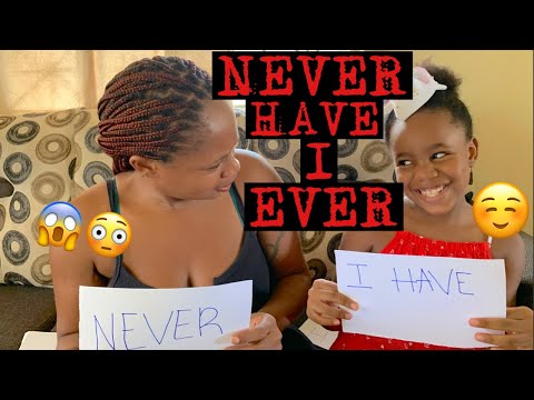 NEVER HAVE I EVER || MOM AND DAUGHTER CHALLENGE #gettingitwright.