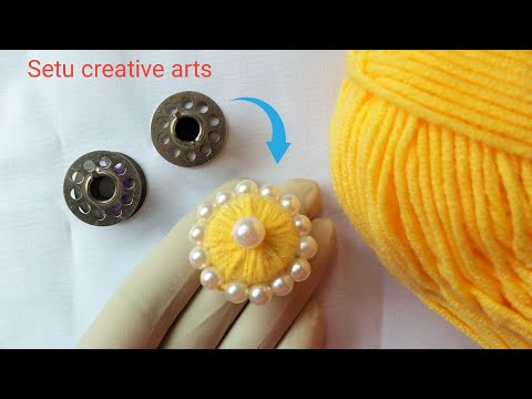 It’s amazing 💥❤️‍🔥 Beautiful flower making tricks - you can try it | DIY embroidery - swing hacks