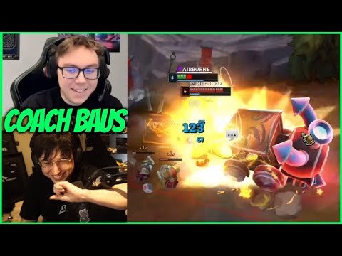 Coach Baus Critiques Caedrel's Cho'Gath As They Swap Roles In Los Ratones Scrim