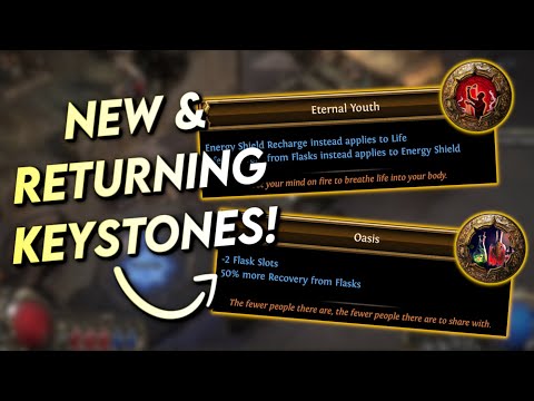 Leaked PoE2 Keystones are FASCINATING! Flask Usage in Path of Exile 2?