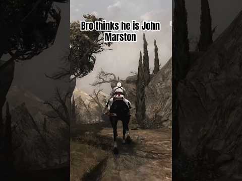 Bro is not John Marston #assasinscreed #reddeadredemption #meme