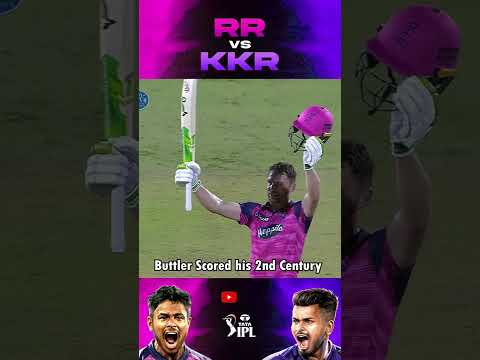 Buttler's Ton No.2 🔥| RR vs KKR | IPL 2022 | Match 30 Highlights | #Shorts