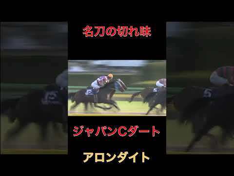 名刀の切れ味アロンダイト【ジャパンCダート】#競馬