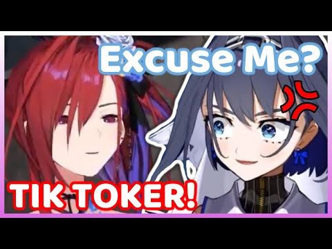 Liz Trolling Kronii and Calling Her Fans "TIK TOKER" (Hololive)