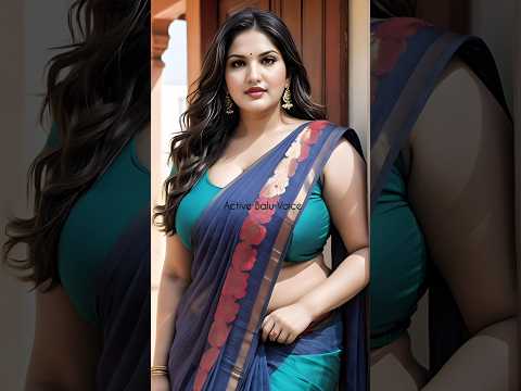 4k Ai Lookbook Saree Photoshoot #shorts #sareefashion #ailookbook