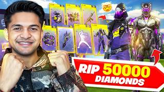 2025 First Booyah Pass RIP 50,000 Diamonds 💎 For 1 Rare Bundle Garena Free Fire