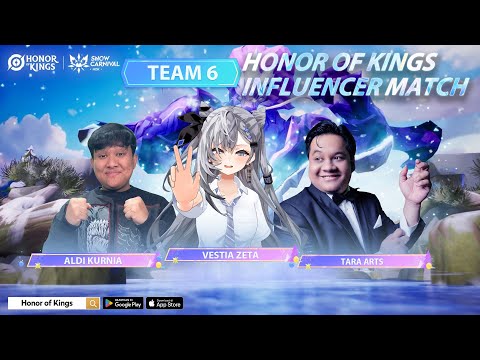 【Honor of Kings: Influencer Showmatch】Asik winter edition(beneran dingin)😭w/ Bang Tara & Bang Aldi