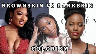 the brownskin vs darkskin debate on tiktok