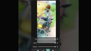 Blur editing PicsArt app#viral#video