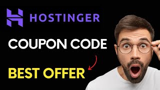 How To Get Hostinger Coupon Code?? | GET BEST Hostinger Web Hosting Coupon Code💰