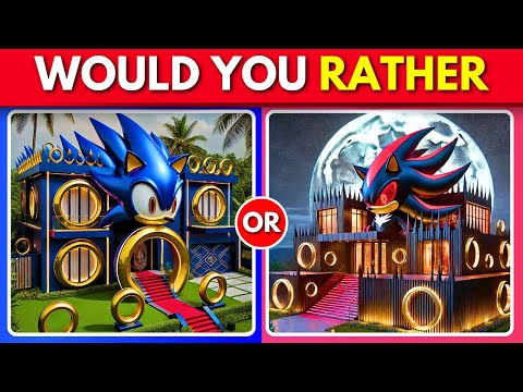 Would You Rather - Sonic the Hedgehog 3 Edition 🔵🦔⚡ Quiz Galaxy