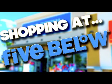 SHOPPING AT - FIVE BELOW -  BARGAIN SHOPPING IN ORLANDO