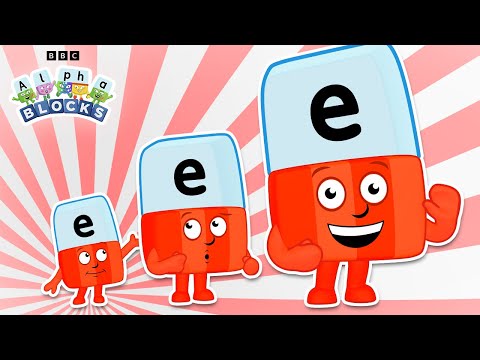 👏 Excellent Alphablock E | Letter of the Week | Learn to Spell | @Alphablocks