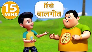 १५ मिनट नॉन-स्टॉप हिंदी बालगीत | TMKOC Hindi Rhymes | #kidsvideo #trending