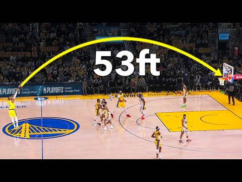 Long Distance NBA Shots From Level 1 to 100