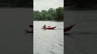 First Time with the Kayak! #happygirl #cute #kids #explore #nature #river #kayak #adventure