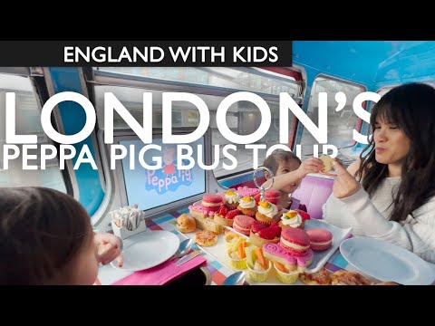 Riding London's Peppa Pig Afternoon Tea Bus Tour