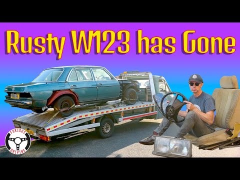 The Merc W123 has gone! (Watch to the end!)