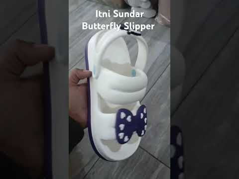 Itni Sundar Butterfly Slipper WhatsApp 8700646475 #shorts #inderlokmarket #wholesalemarket #chappal