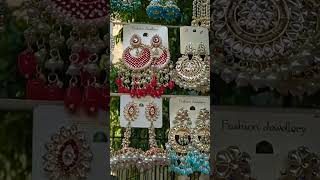 partywear jewellery at inderlok Thursday market Delhi starting- 200₹ @shopping_with_sarah