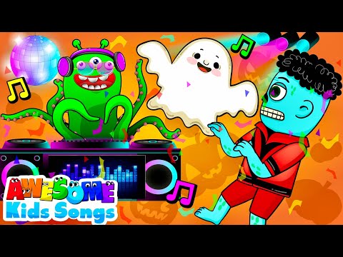 Monster Party! 🎃 Fun Halloween Song for Kids | Dance with Witches, Vampires & More! #ChildrensMusic