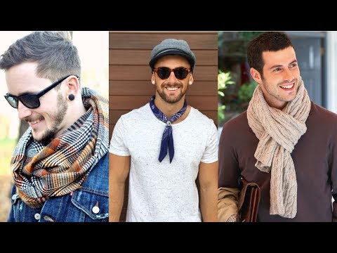 Stylish Way To Wear A Scarf For Men