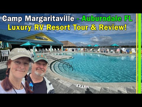 Camp Margaritaville Auburndale Florida | Luxury RV Resort and Cabana Cabins Review and Tour | EP304