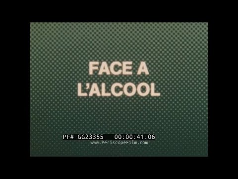 " FACE A L'ALCOOL " 1970s FRENCH ALCOHOL CONSUMPTION ROUNDTABLE / TALK SHOW GG23355