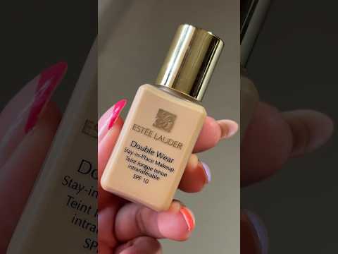 Estée Lauder double wear foundation review swatches and tattoo cover up #fullcoveragefoundation