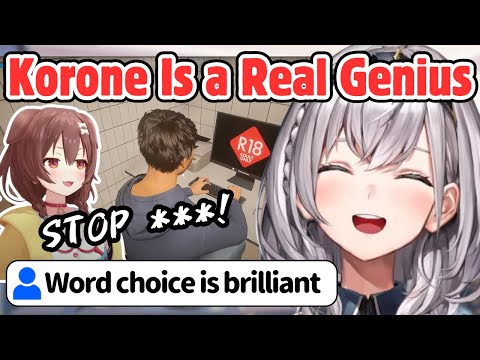 Noel Is Amazed by Korone's Genius Ideas and Overwhelming Vocabulary[Hololive/EngSub/JpSub]