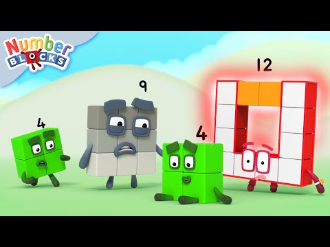 Painting by Numbers and Arty Math! | Learn to Count | Maths cartoons for Kids | Numberblocks