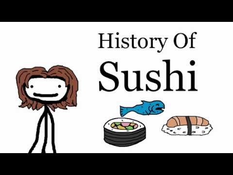 A Brief History of Sushi -- Food Fridays