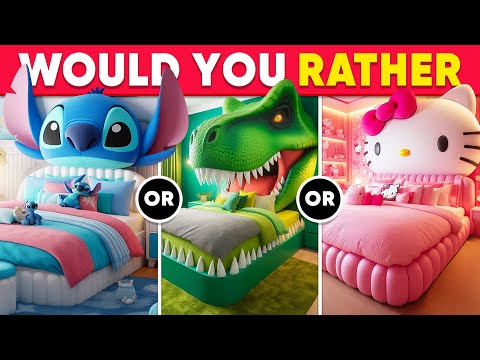 Would You Rather...? Build Your Dream House 🏠🌈💞 Daily Quiz