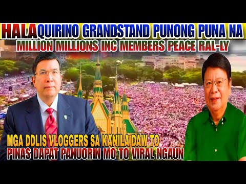 HALA INC RAL-LY MILLION MILLIONS DUMALO QUIRINO GRANDSTAND PUNONG PUNO DDLIS VLOGGERS FAKE NEWS