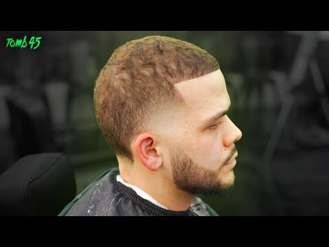 Barber Secrets: High Taper Fade With Faded Beard Haircut Tutorial 🥶 | Tomb45 Products