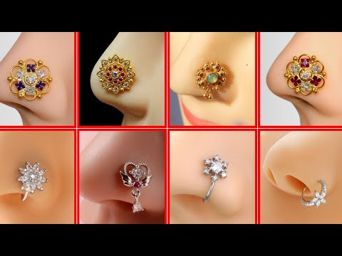 Indian Nose Ring Diamond Nose Stud Flower Nose Stud Tinny Nose Piercing Fresh Trends CZ Nose